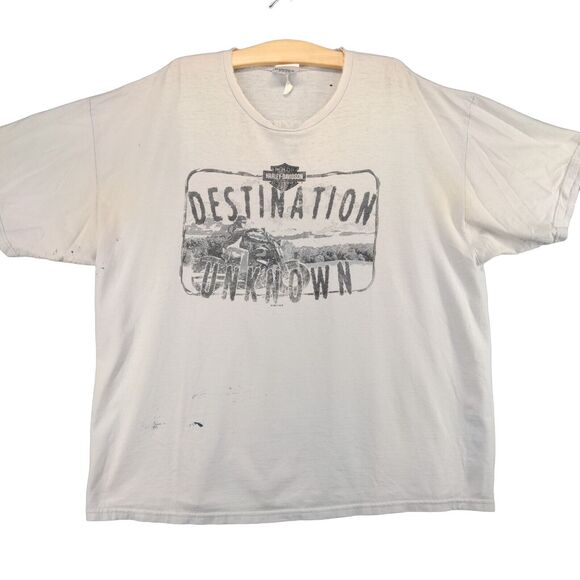 Harley-Davidson Anaheim California T-Shirt Mens 2XL Short Sleeve Gray Crew Neck - Picture 1 of 16